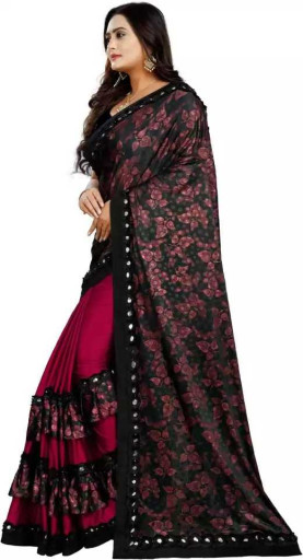 Saree  (Maroon)