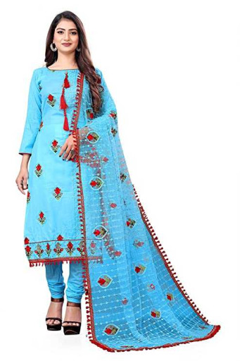 embroidered dupatta